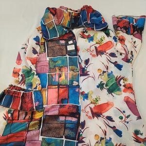 Radzoli Multicolor Artistic Blouse